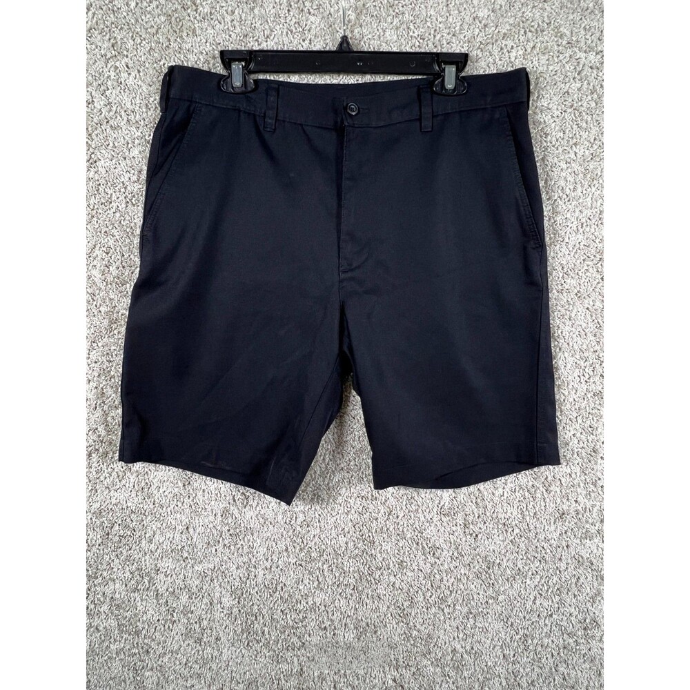 PGA TOUR Men’s Golf Shorts Black Size 34 Performance Flat Front Stretch
